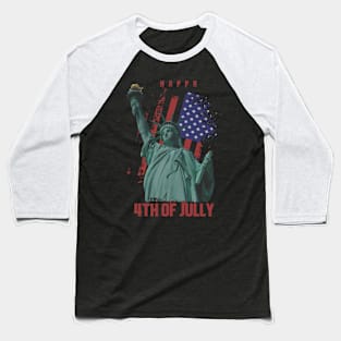 happy 4th of july Baseball T-Shirt